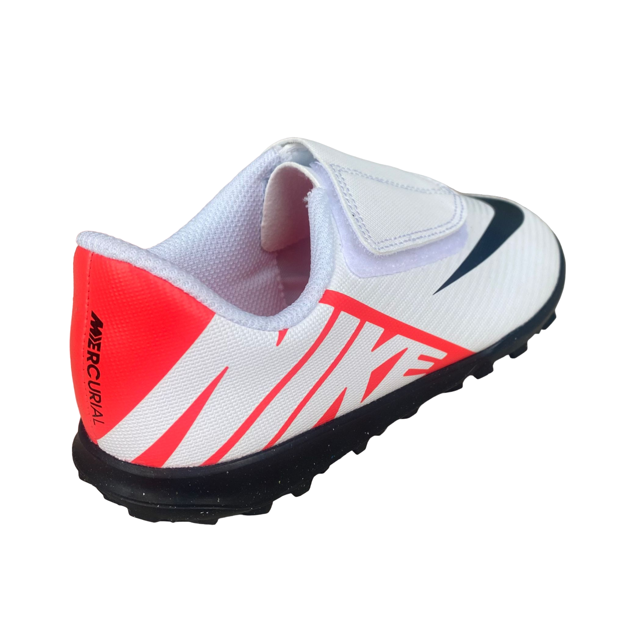 Nike scarpa da calcetto da bambino Mercurial Vapor 15 Club TF DJ5966-600 crimisi-bianco-nero