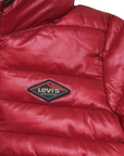 Levi's Kids Piumino con cappuccio da bambino foderato in sherpa 6EF434 8EF434-R8B rosso scuro