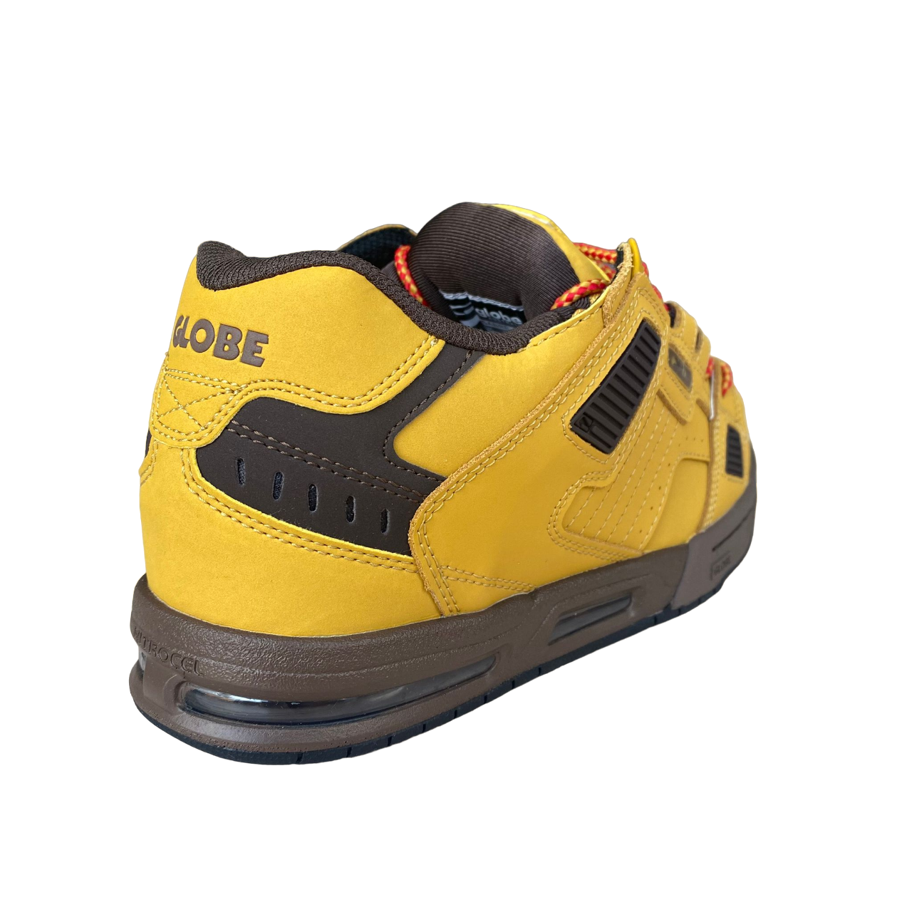Globe scarpa sneakers da skateboard da uomo Sabre GBSABR 16365 grano-rovere scuro