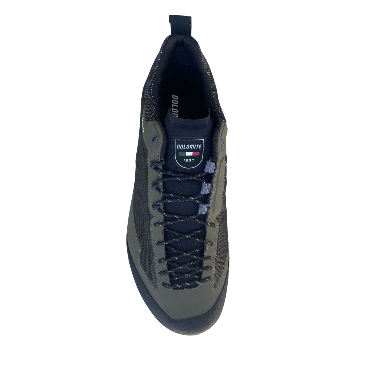 Dolomite scarpa bassa per la montagna impermeabile Crodarossa Tech GTX 296271 BGBL verde imbrunito-blu
