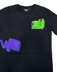 Starter T-shirt manica lunga con stampe da ragazzo 1115 UB ST nero