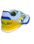 Joma scarpa da calcetto indoor da uomo Top Flex Rebound Ferrao 11 TORW2385IN bianco-azzurro