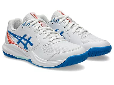 Asics scarpa da tennis junior Gel Dedicate 9 GS 1044A085-100 bianco