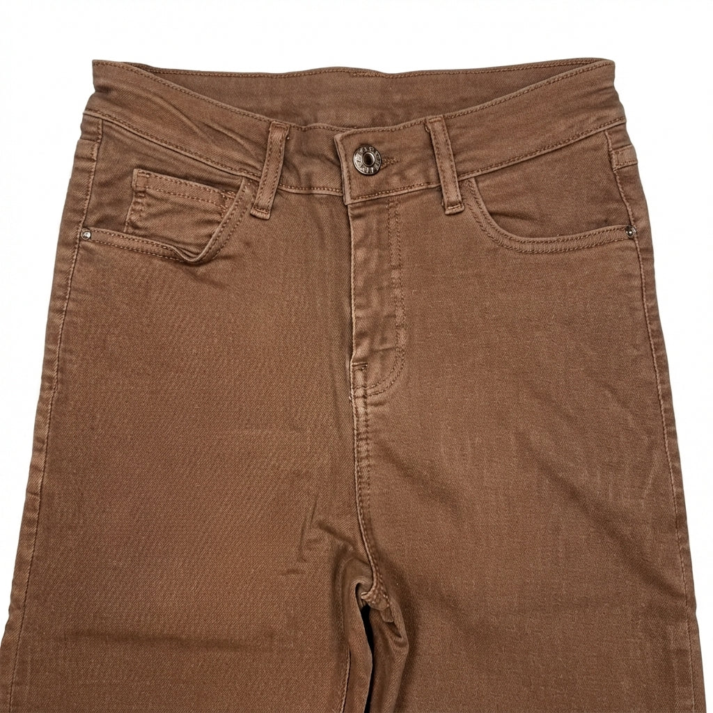 Gaudì Pantalone da donna straight in twill 621BD25005-4313 cammello