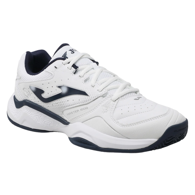 Scarpe da tennis Joma Master 1000 bianche da uomo con ammortizzazione avanzata e trazione superiore per ogni superficie