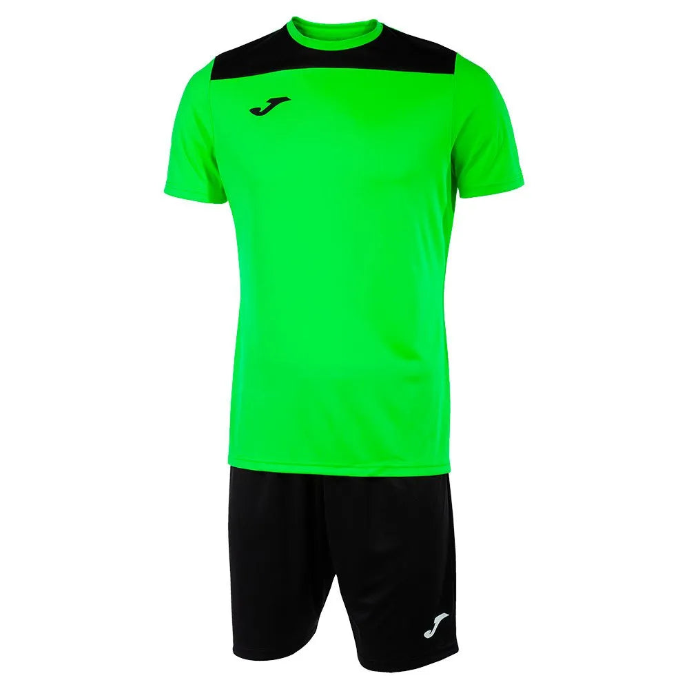 Joma Phoenix II Divisa Calcio Verde Fluo Nero - 103124.021