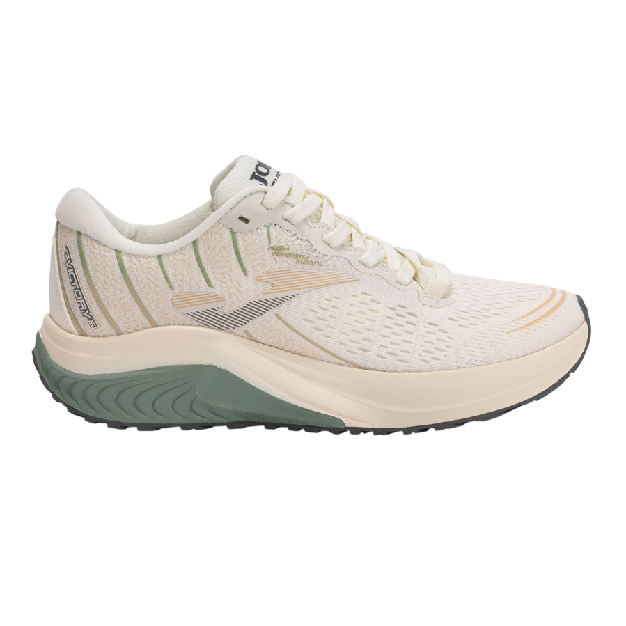 Scarpe running Joma Victory Lady 25 donna bianco con tecnologia VTS, tomaia in mesh traspirante e sistema JOMA SPORTECH