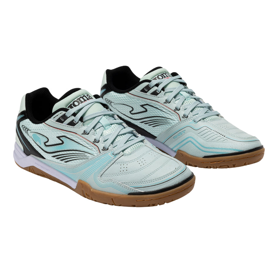 Joma Scarpa da Calcetto Indoor Dribling 2527 Celeste – Agilità, Precisione e Comfort per il Dominio del Campo - laterale