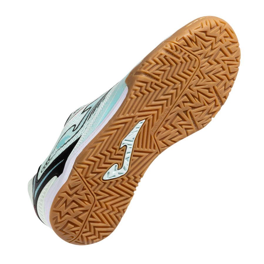 Joma Scarpa da Calcetto Indoor Dribling 2527 Celeste – Agilità, Precisione e Comfort per il Dominio del Campo - suola