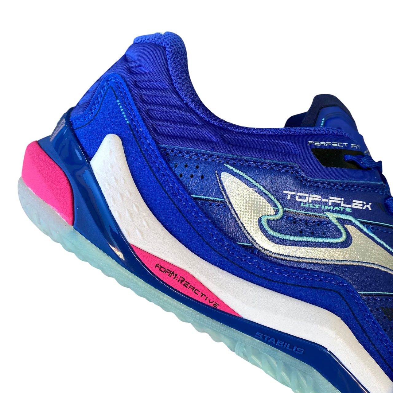 Joma Scarpe Calcio a 5 Top Flex Ultimate TFUW2505IN Blu Reale – Indoor - tallone