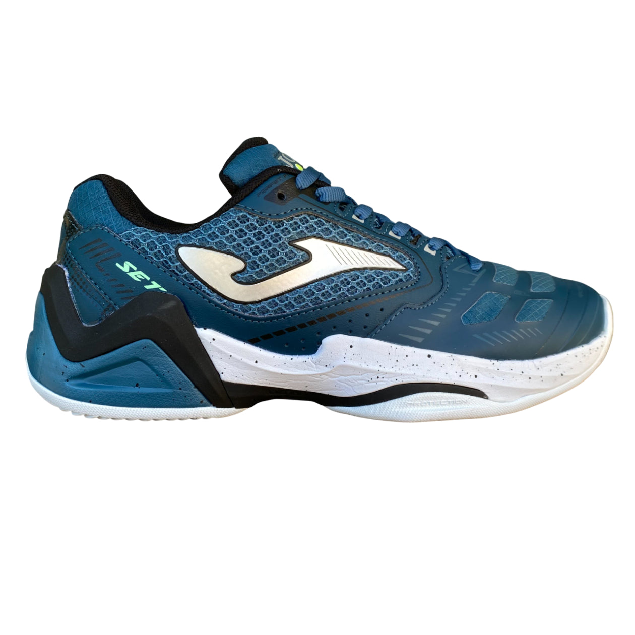 Joma Scarpe Set 25 Superficie Dura Uomo TSETW2517C Petrolio – Scarpe Tennis Performance Comfort e Stile
