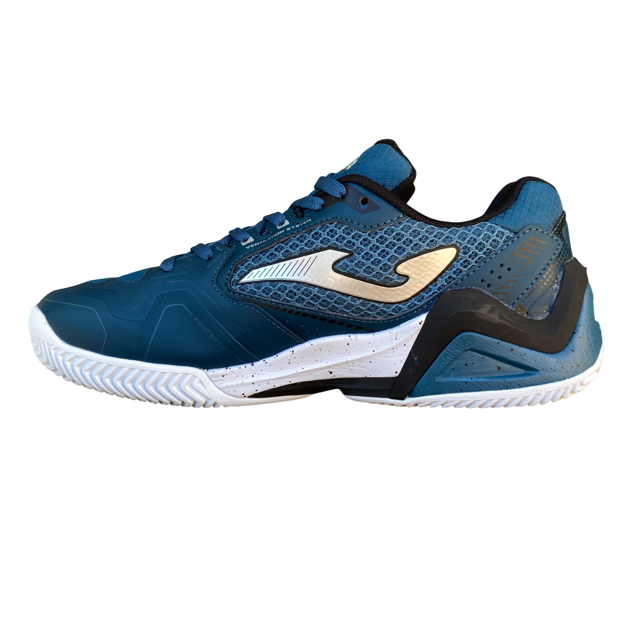 Joma Scarpe Set 25 Superficie Dura Uomo TSETW2517C Petrolio – Scarpe Tennis Performance Comfort e Stile - laterale