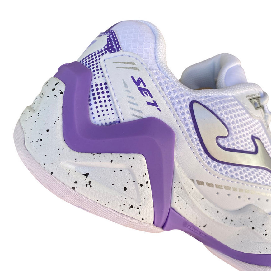 Joma Set Lady 2502 TSELW2502AC - Scarpe Tennis Donna Bianche - tallone