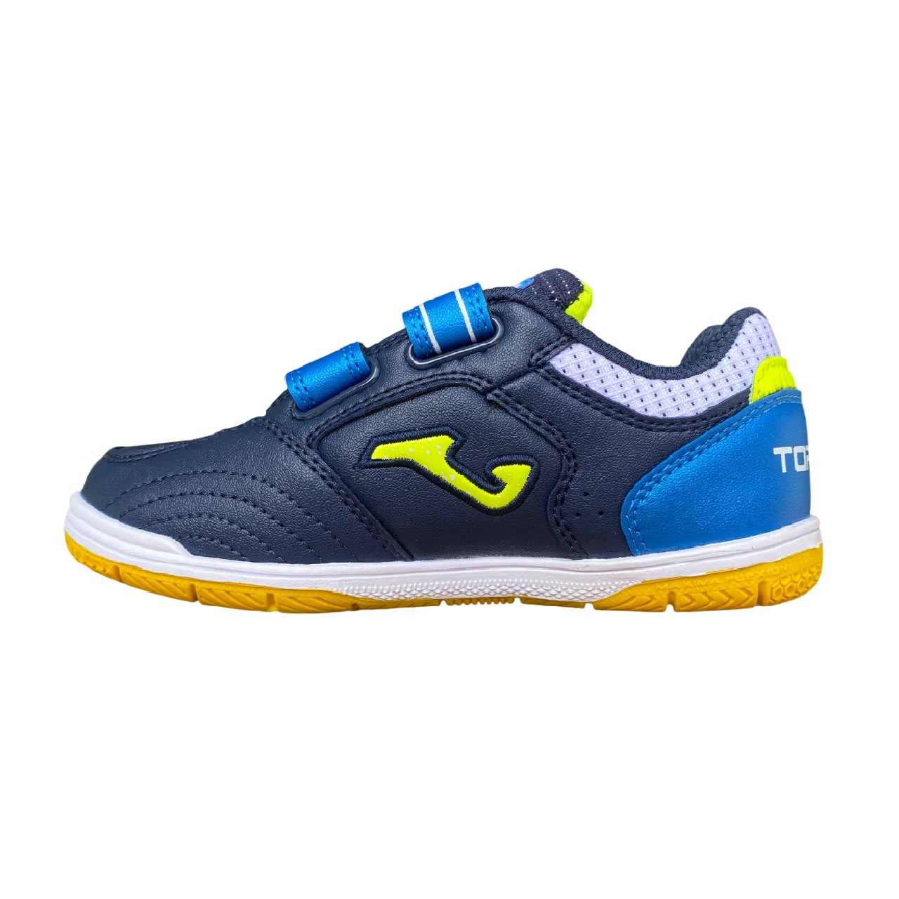 Joma Top Flex 2503 Blu - Profilo Interno Velcro e Comfort