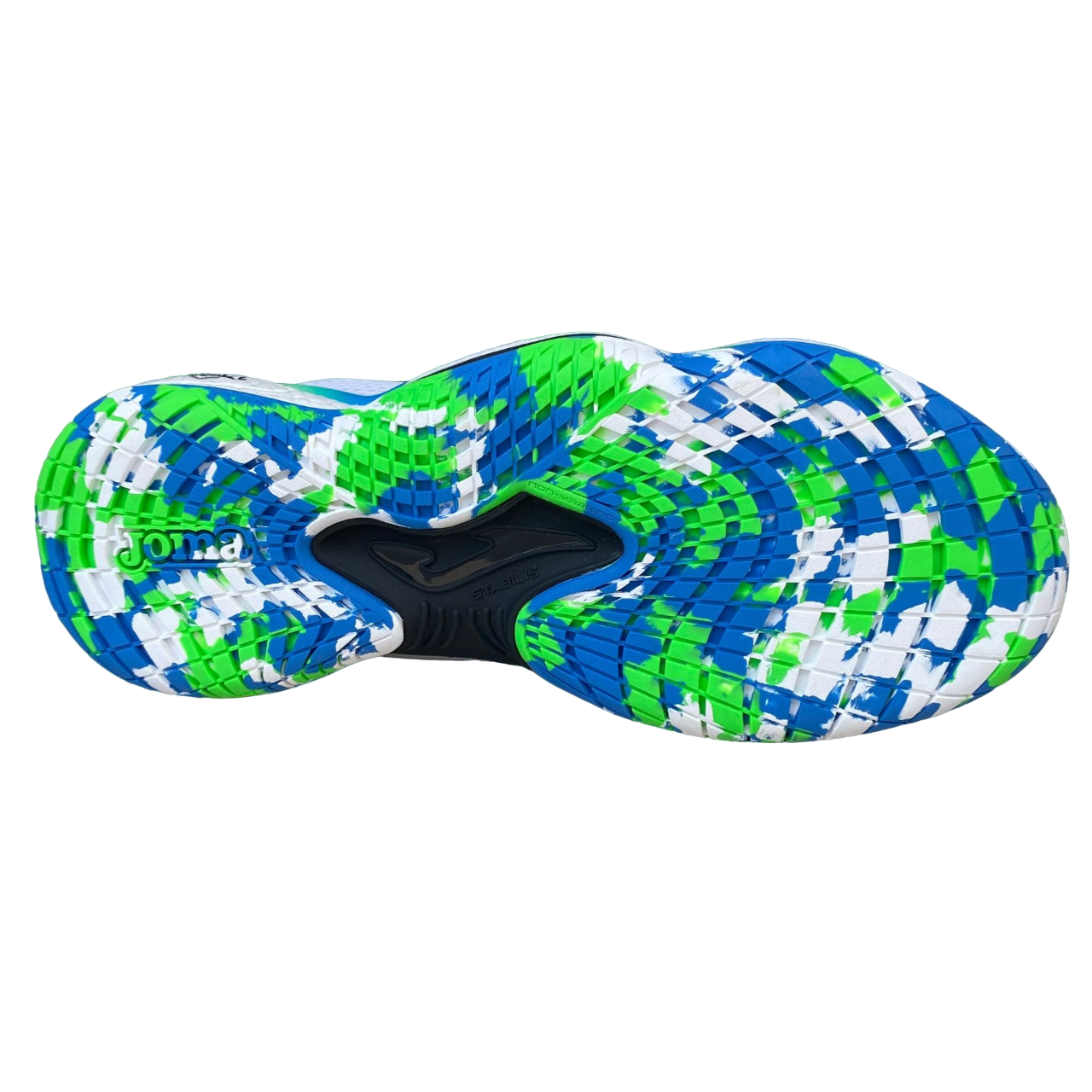  Joma scarpa da Tennis Padel da uomo Break Men 2302 bianco-azzurro suola