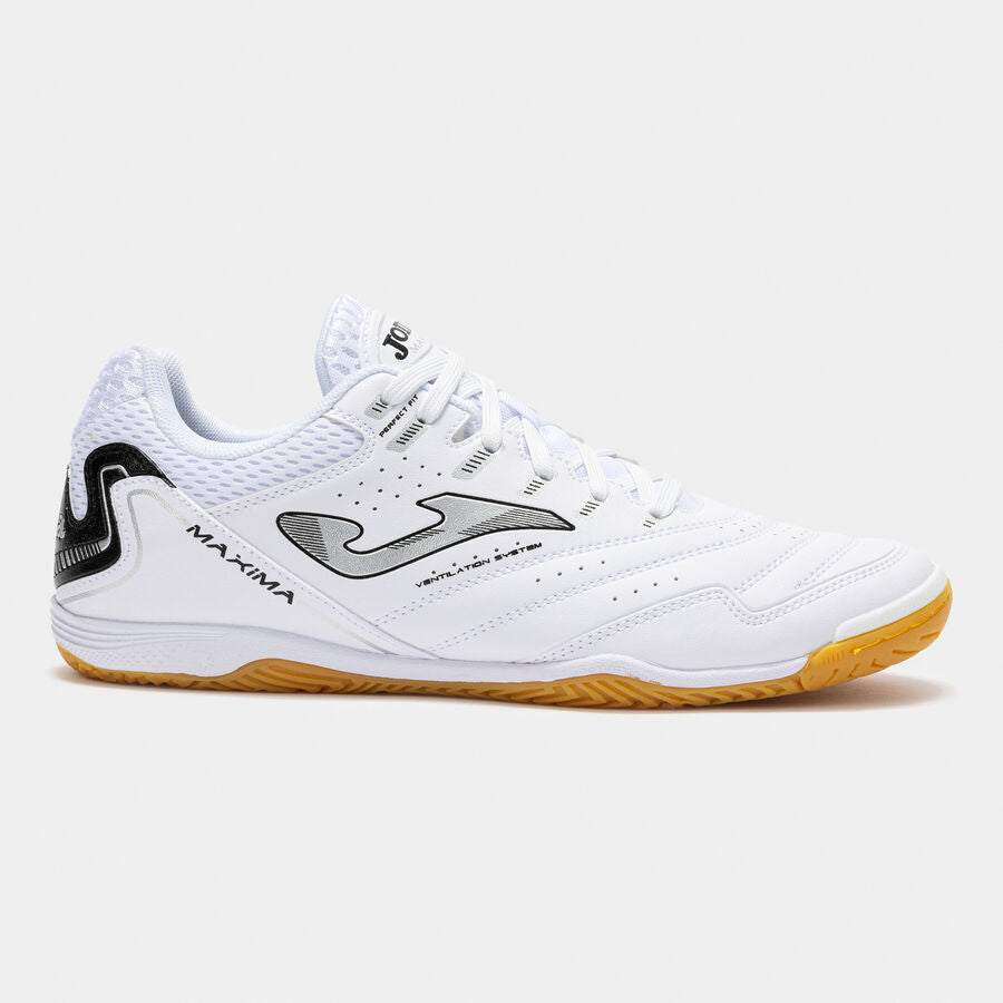 Joma scarpa da calcetto indoor da uomo Maxima 2502 MAXS2502IN bianca