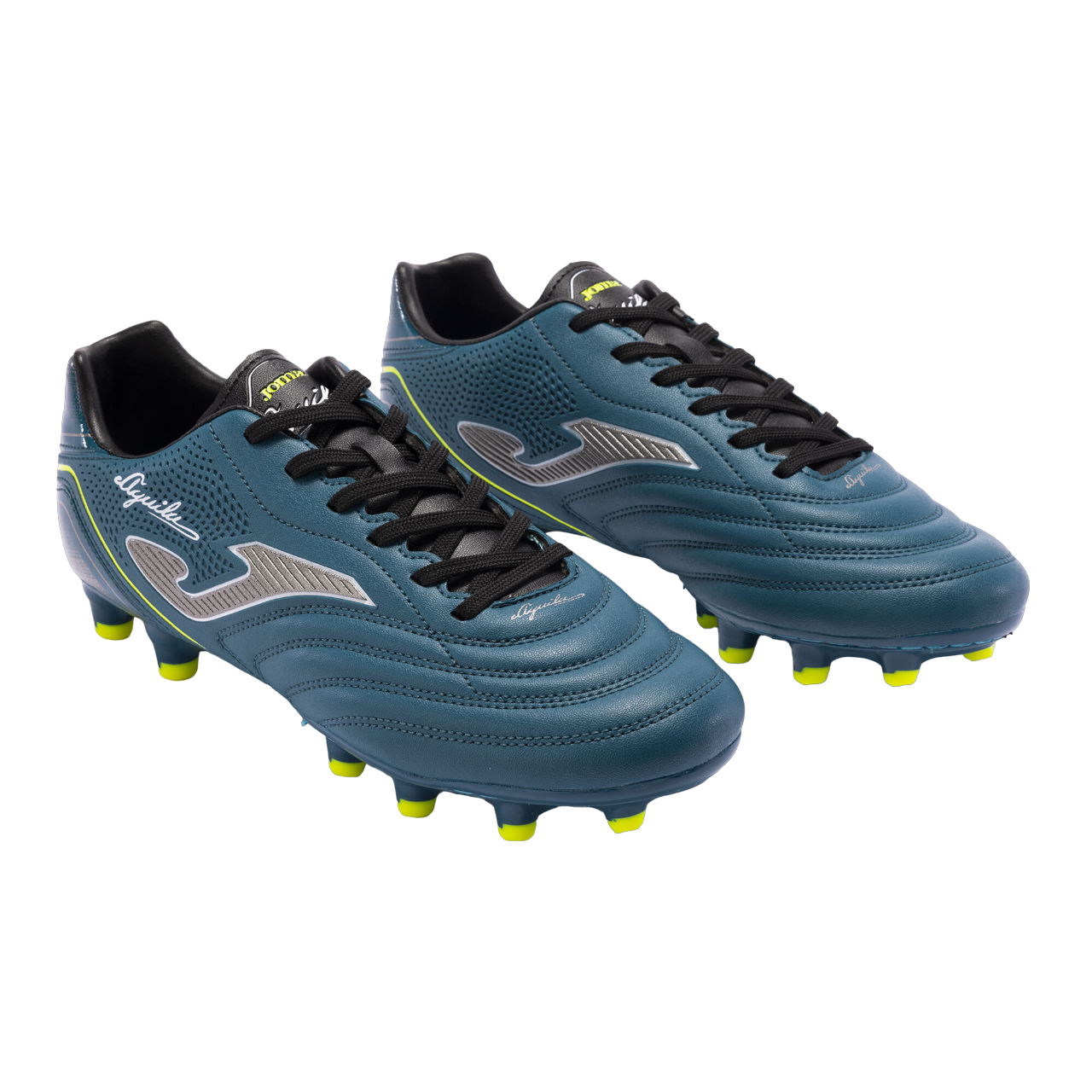 Joma scarpa da calcio da uomo Aguila 2317 petrolio laterale