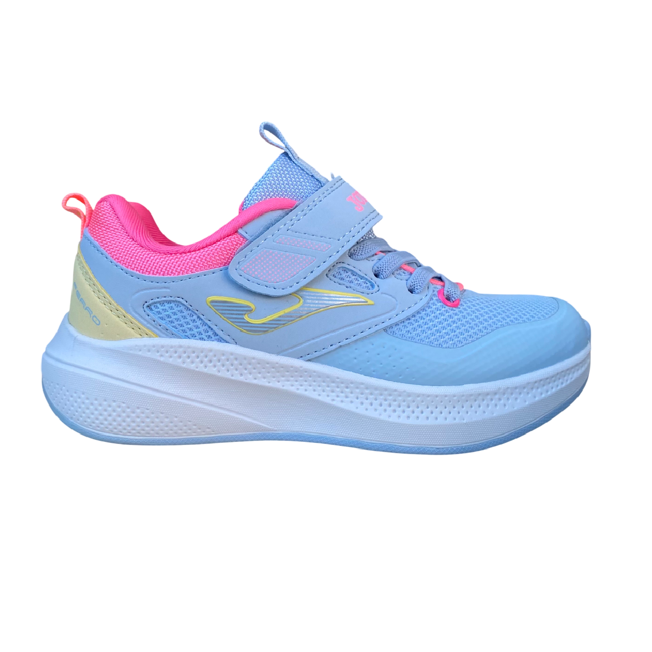 Joma scarpa da ginnastica da bambina Ferro 25 JFERRS2505V celeste-rosa