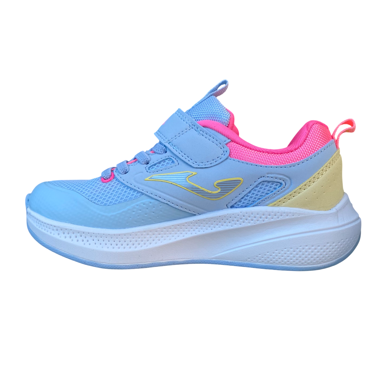 Joma scarpa da ginnastica da bambina Ferro 25 JFERRS2505V celeste-rosa