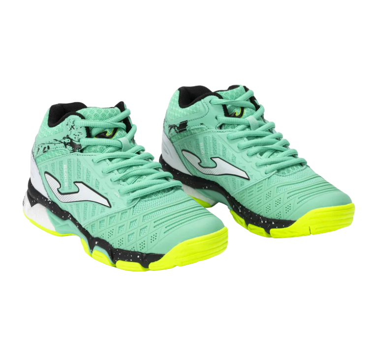 Joma scarpa da pallavolo da donna Blok 2427 verde turchese