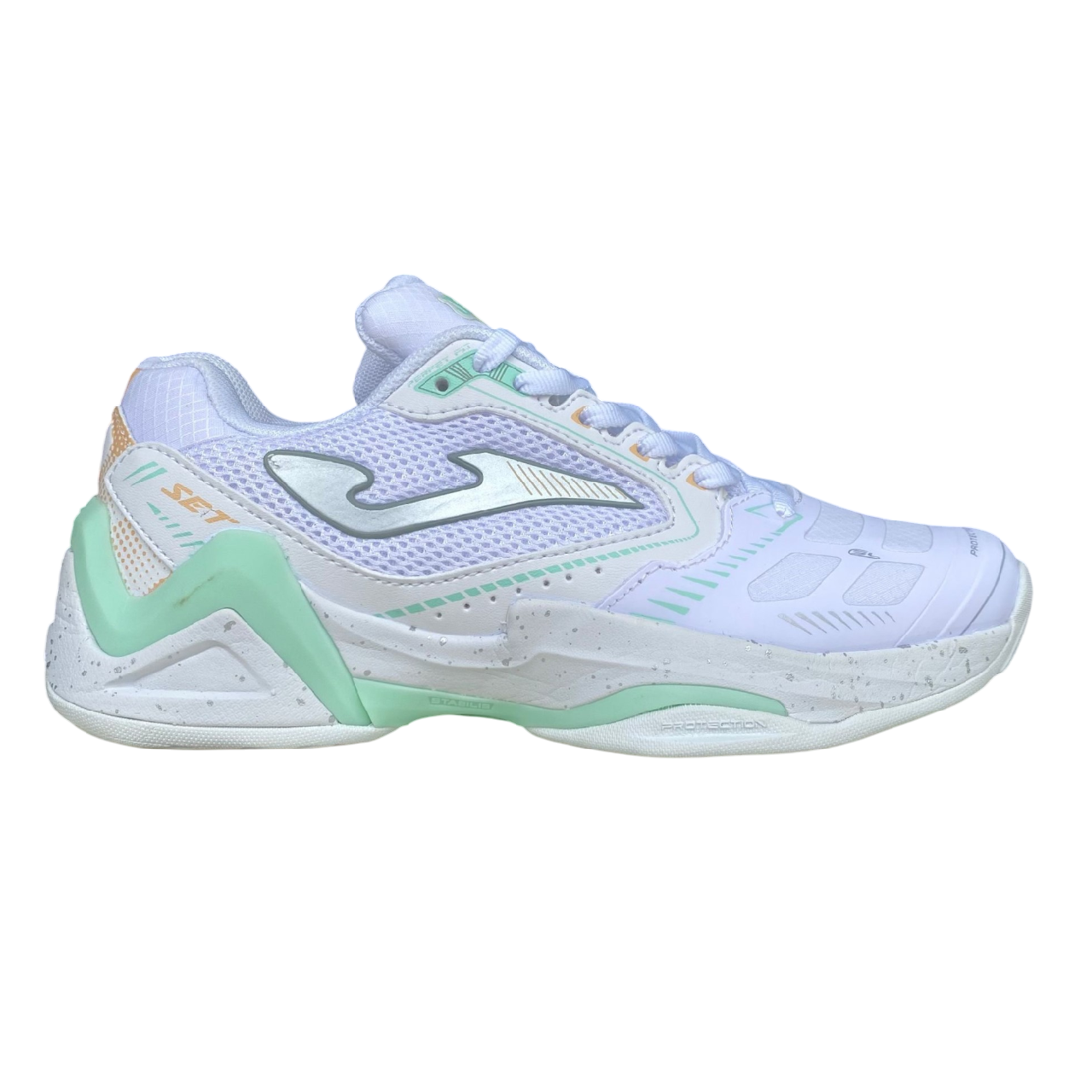 Joma scarpa da tennis da donna Set Lady 2502 bianco