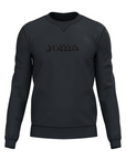 Joma felpa girocollo da uomo Street Generation con logo 103762.100 nero