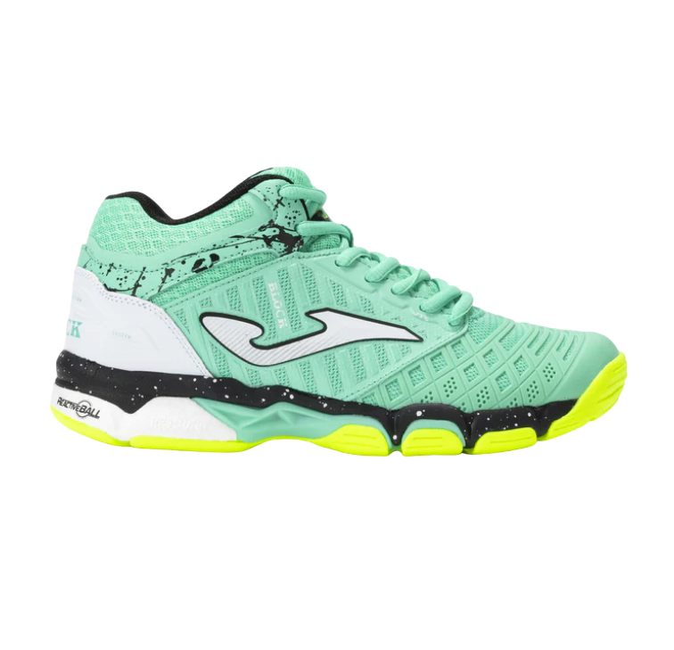 Joma scarpa da pallavolo da donna Blok 2427 verde turchese