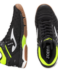 Joma scarpa da pallavolo da uomo Blok 2401 nero-giallo