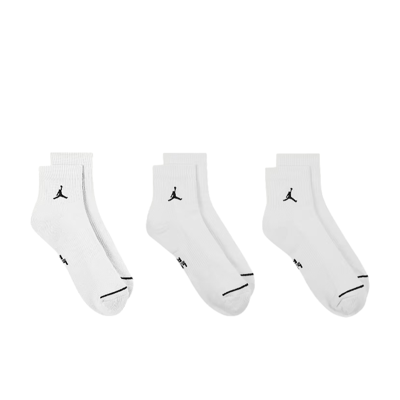 Jordan calza alla caviglia Everyday DX9655-100 bianco Confezione da 3 paia 2