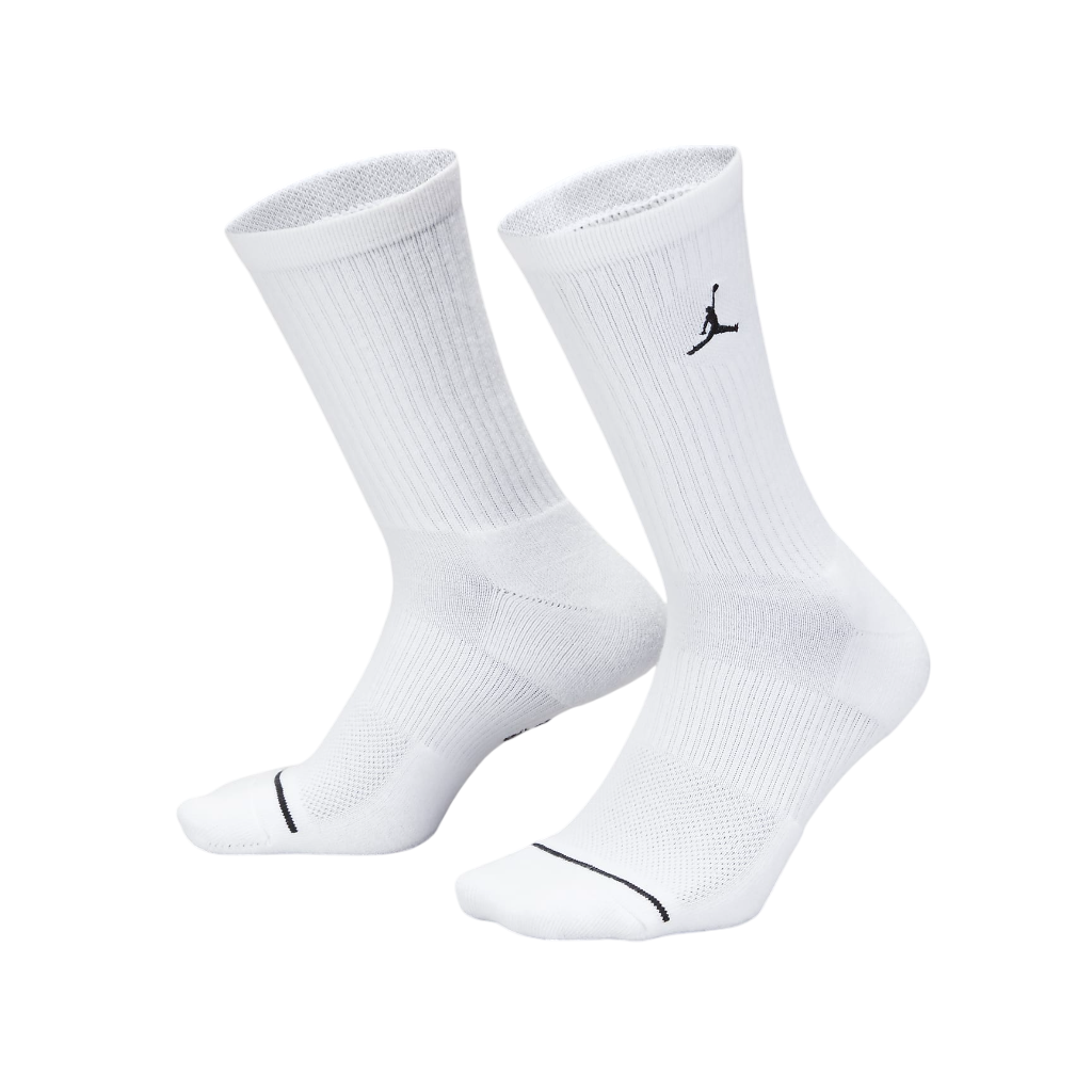 Jordan calza di media lunghezza Everyday DX9632-100 bianco Confezione da 3 paia