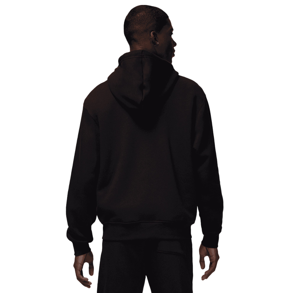 Jordan felpa con cappuccio e cerniera intera Brooklyn Fleece FV7289-010 nero