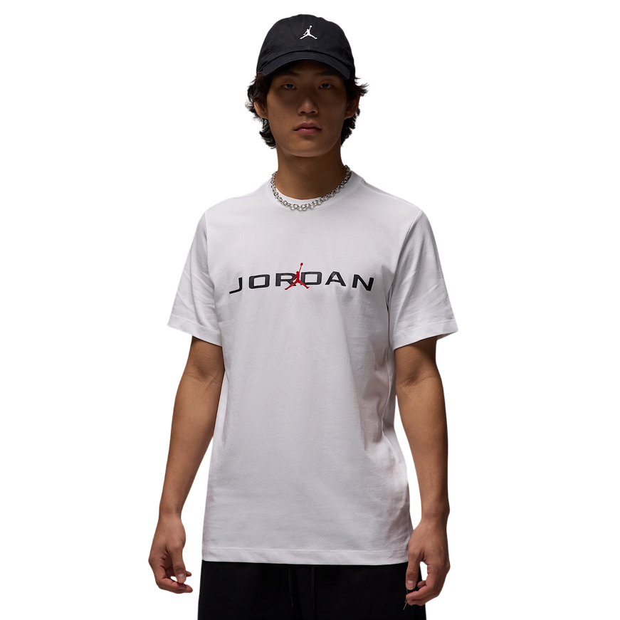 Jordan maglietta manica corta da uomo Air IB7353-101 bianco
