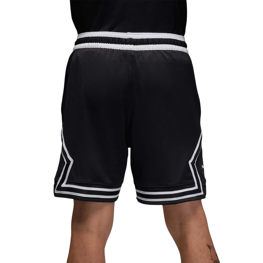 Jordan pantaloncino da uomo Diamond in mesh Dri-FIT HF9910-010 nero-bianco