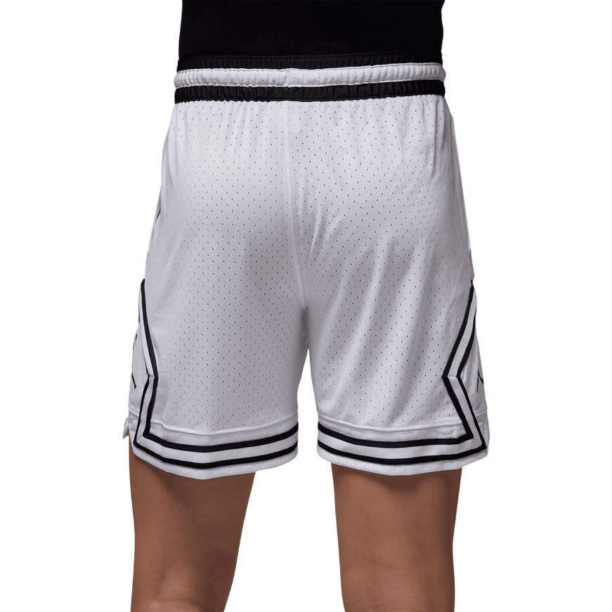 Jordan pantaloncino da uomo Diamond in mesh Dri-FIT HF9910-100 bianco-nero