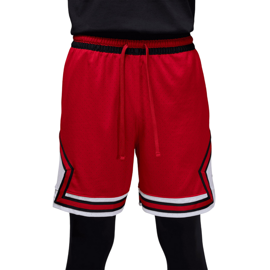 Jordan pantaloncino da uomo Diamond in mesh Dri-FIT HF9910-687 rosso-nero