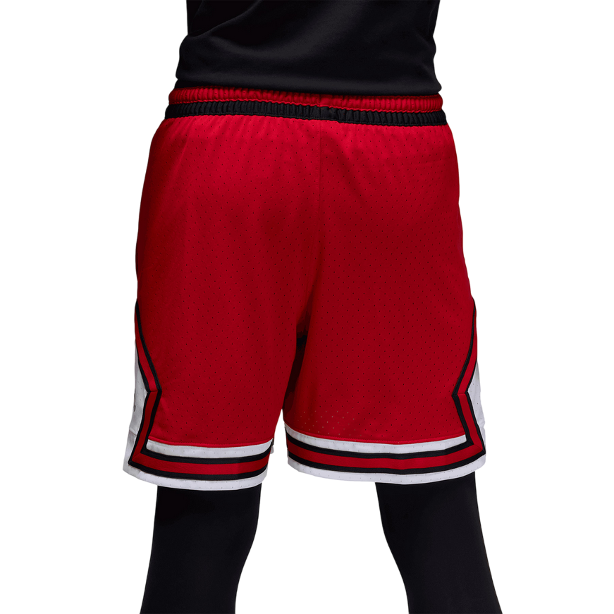 Jordan pantaloncino da uomo Diamond in mesh Dri-FIT HF9910-687 rosso-nero