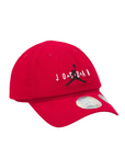 Jordan berretto con visiera curva da ragazzi Brim Adjustable 9A0569-R78 rosso