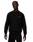 Jordan felpa girocollo da uomo Brooklyn Fleece FV7293-010 nero