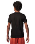 Jordan maglietta manica corta con stampa Jumpman per ragazzi Watercolor 95C900-023 nero