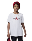 Jordan maglietta manica corta da ragazzo Jumpman 95B922-001 bianco