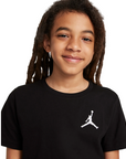 Jordan maglietta manica corta da ragazzo Jumpman Air 95A873-023 nero