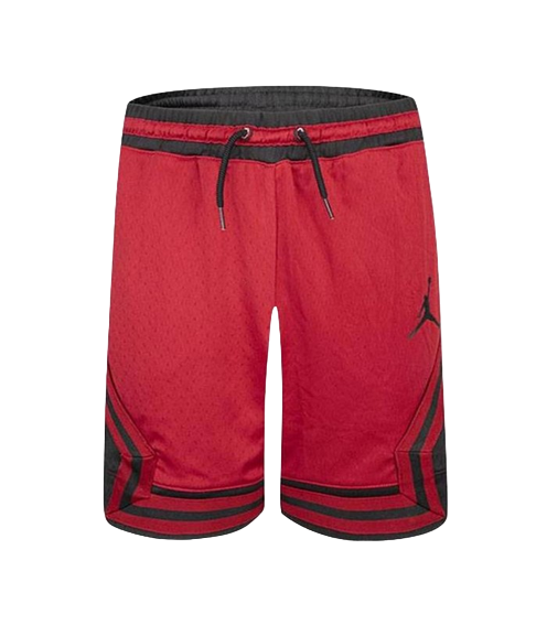 Jordan pantaloncino da pallacanestro da ragazzi Air Diamond 95B136-R78 rosso