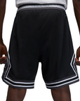 Jordan pantaloncino sportivo da uomo Diamond FB7580-010 nero-bianco
