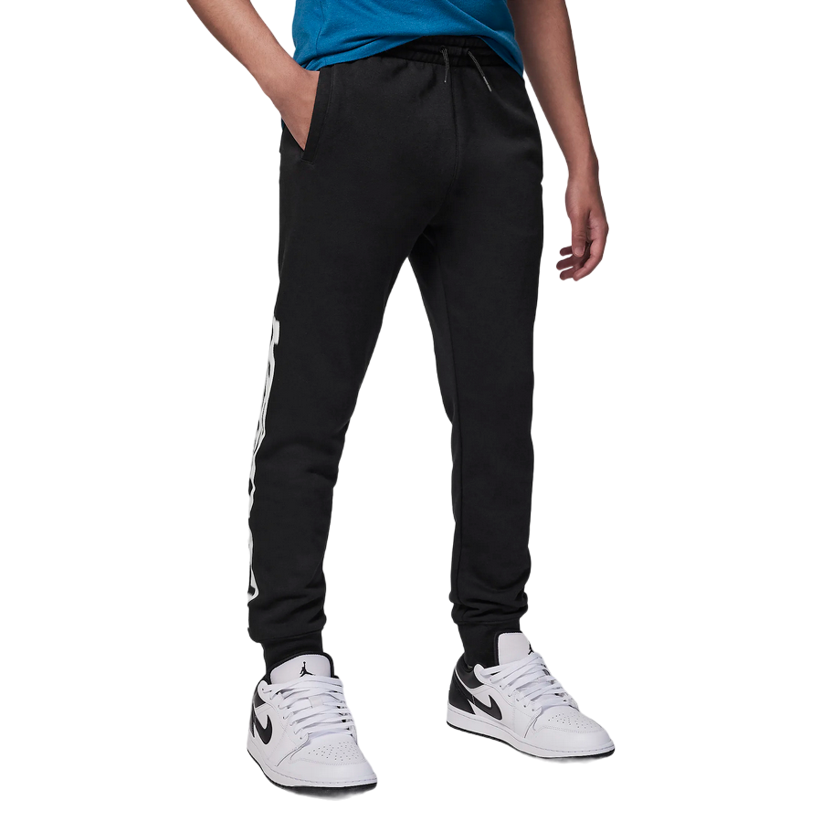 Jordan pantalone sportivo da ragazzo MJ Flight MVP 95D387-023 nero