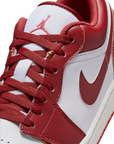 Jordan scarpa sneakers da adulti Air Jordan Mid SE FJ3459-160 bianco rosso