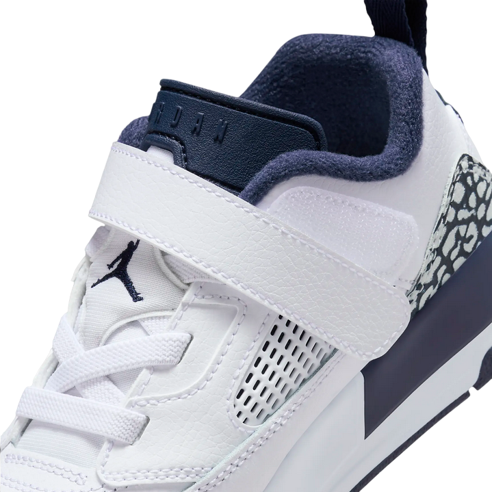 Jordan scarpa sneakers da bambino Spizike Low FQ3951-104 bianco-platino-blu