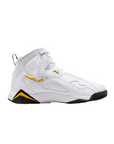 Jordan scarpa sneakers da pallacanestro True Flight 342964-107 bianco-giallo ocra-nero