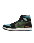 Jordan scarpa sneakers da uomo Air Jordan 1 Element DB2889-003 nero celeste verde oliva