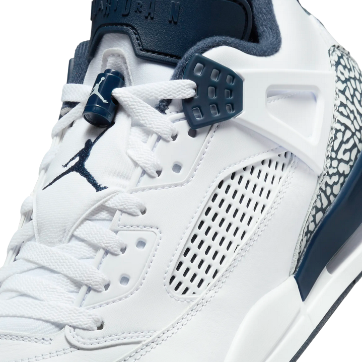 Jordan scarpa sneakers da uomo Spizike Low FQ1759-104 bianco-blu