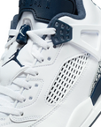 Jordan scarpa sneakers da uomo Spizike Low FQ1759-104 bianco-blu